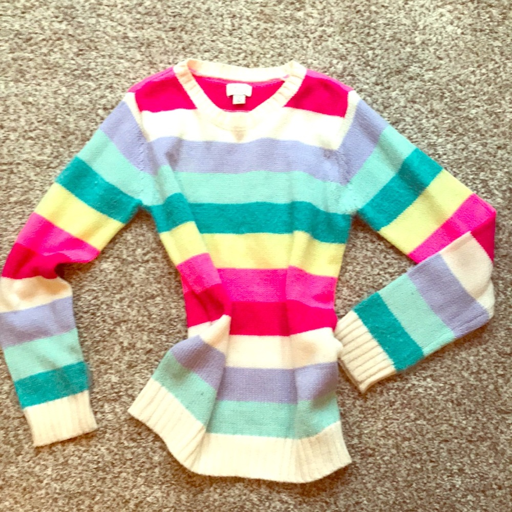 Multicolored fun sweater from Children’s Place.